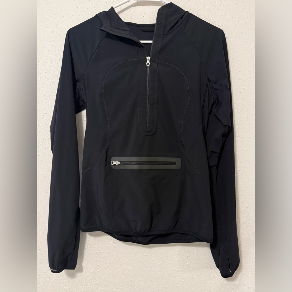 Lululemon Black Half-Zip Hoodie